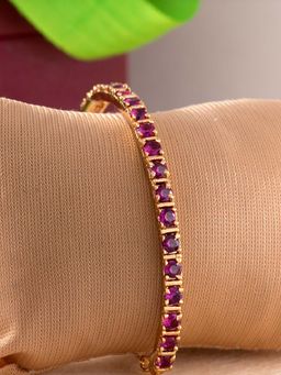 Estele - Gold Plated CZ Exquisite Bracelet for women